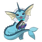 Soapy the Vaporeon Sticker