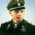 SS Tiger Ace Waffen-SS tank commander Htpstuf. Michael Wittmann