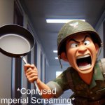 Confused Imperial/Japanese Screaming meme