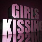 girls kissing