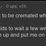 i don’t want to be cremated when i die meme