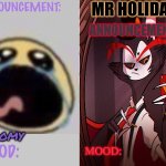 Bloomy and holidayzz Shared template meme