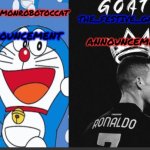 DoraemonRobotocCat and festive gamer temp