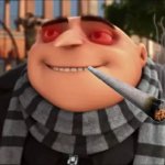 Gru Smoking