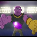 Thanos beatboxing GIF Template