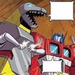 Grimlock and Optimus