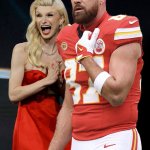 Taylor Swift and Travis Kelce