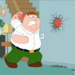 Peter punching wall GIF Template