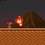 Super Mario Fire Snake GIF Template