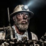 Thousand Yard Stare Coal Miner