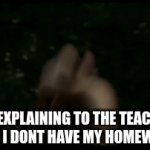 I'd believe a story that looked like this ;P | ME EXPLAINING TO THE TEACHER WHY I DONT HAVE MY HOMEWORK | image tagged in gifs,psycho squirrel | made w/ Imgflip video-to-gif maker