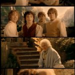 Hobbits reunion rivendell