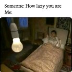 Lazy meme
