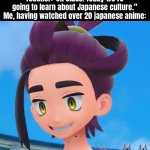 Yes, yes, yes, yes! YES! | Teacher:"Ok class. Today we're going to learn about Japanese culture."
Me, having watched over 20 japanese anime: | image tagged in memes,funny,japanese,anime | made w/ Imgflip meme maker