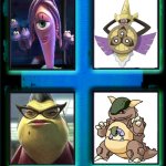 Pocket-MONSTERS INC | image tagged in your monsters inc recast,pokemon,monsters inc | made w/ Imgflip meme maker