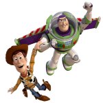 Woody and Buzz Not today