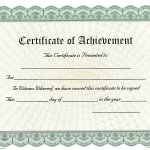 Certificate template