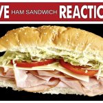 Live ham sandwich reaction