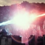 Godzilla vs Mechagodzilla Beam clash