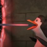 Kowalski Brush Madagascar Penguins GIF Template