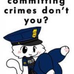 you like committing crimes dont you? meme