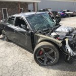 Wrecked Hellcat Charger meme