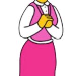 Maude Flanders Transparent Background Full Body