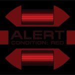 Alert Condition Red Star Trek GIF Template