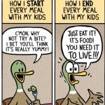 funny duck comics meme