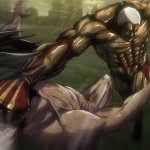 Eren Attack Titan vs Reiner Armored Titan meme template template
