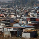 south african squatter camp