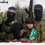 Hamas Palestinian terrorists training children meme