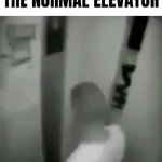The normal elevator meme