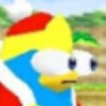 Dedede bulging his eyes out