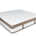 Large Mattress White Bed