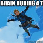 Brain: GOOD BYE | MY BRAIN DURING A TEST: | image tagged in gifs,lmao | made w/ Imgflip video-to-gif maker