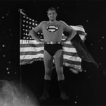 Superman American flag truth, justice and the American way meme