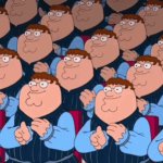 Peter Griffin Crowd Clapping template