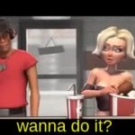 we both got buckets of chicken GIF Template