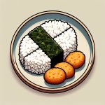 Onigiri perkedel fusion