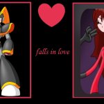 I shipped bass and stretchy GF | image tagged in what if character falls in love,shipping,fnf,megaman | made w/ Imgflip meme maker