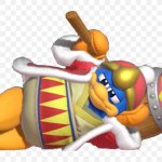 King Dedede french girl pose template