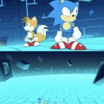 Sonic and tails searching