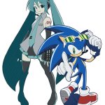 miku and sonic cuz i am fixating meme