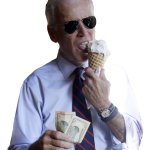 Joe Biden Ice Cream with transparency