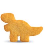 Dino nugget template