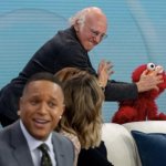 Larry David chokes Elmo