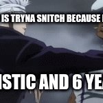 I can't get in trouble | ME WHEN A CHILD IS TRYNA SNITCH BECAUSE I SAID BAD WORD; (HES AUTISTIC AND 6 YEARS OLD) | image tagged in gifs,anime | made w/ Imgflip video-to-gif maker