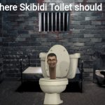 Skibidi Toilet should be in the Solitary Confinement | This is where Skibidi Toilet should belong in | image tagged in solitary confinement,memes,skibidi toilet,so true | made w/ Imgflip meme maker