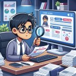 man fixing his credit score